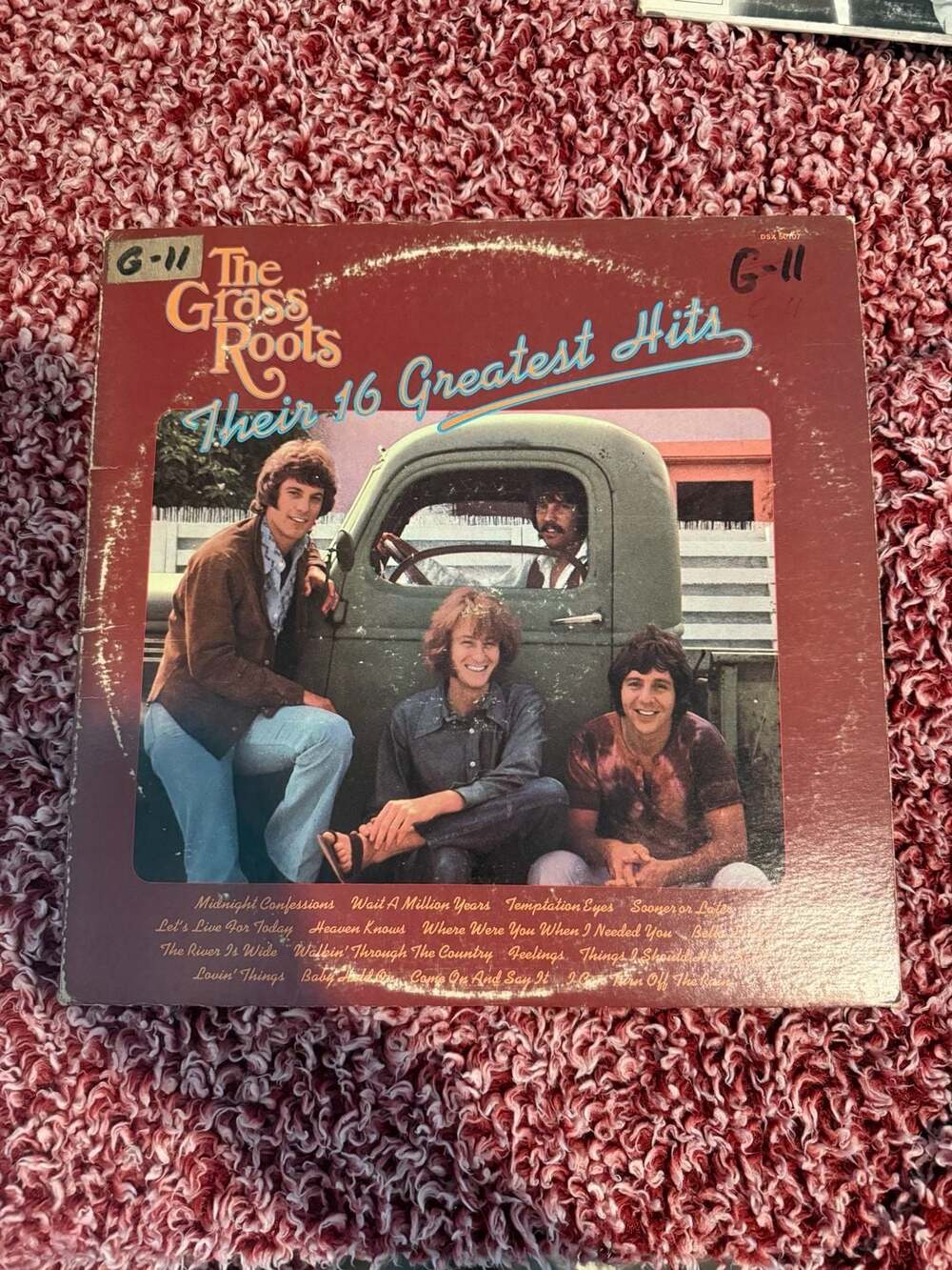 The Grass Roots Their 16 Greatest Hits Vinyl LP Record